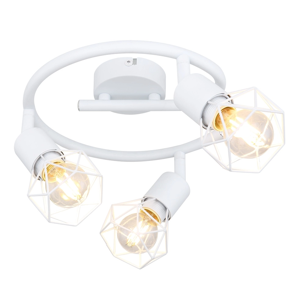 Plafondlamp Xara I 3-lichts wit Globo 9007371400997