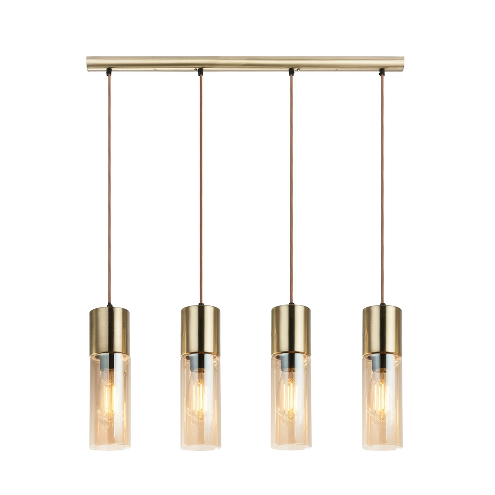 4-lichts hanglamp Annika goud design Globo 9007371370214
