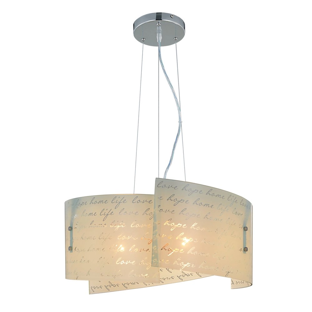 Unieke hanglamp Signa Text