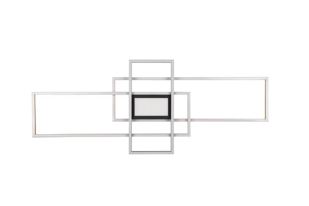 Strakke led plafondlamp Irvine Trio 4017807550788