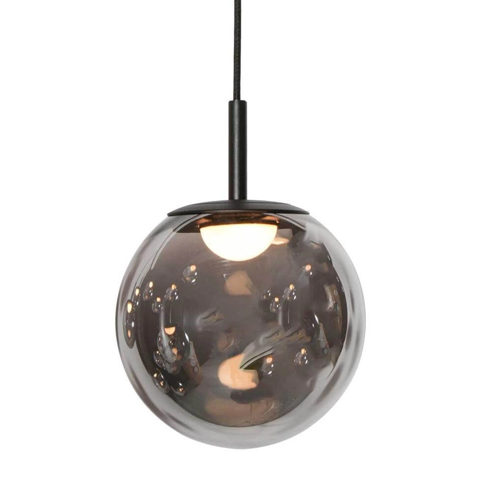 Vide hanglamp Bollique zwart 12-lichts Steinhauer 8712746177930