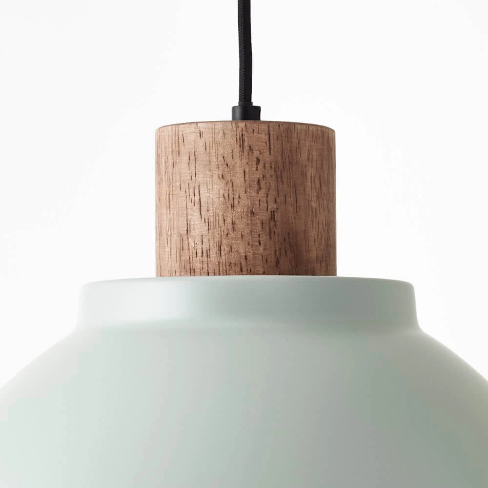 Hanglamp Erena Ø 38cm groen Brilliant 4004353413049