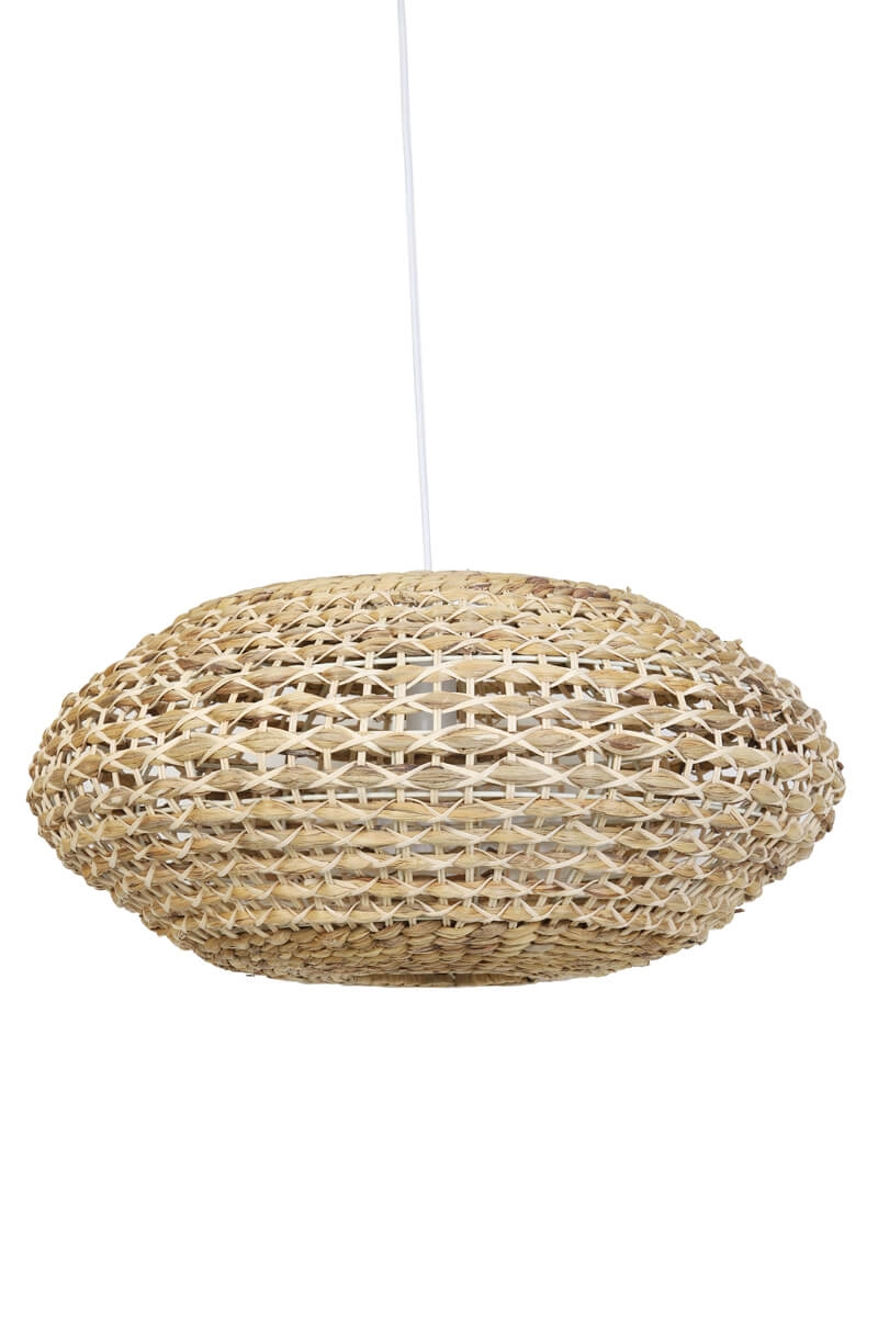 Gevlochten hanglamp Tripoli Ø 60cm
