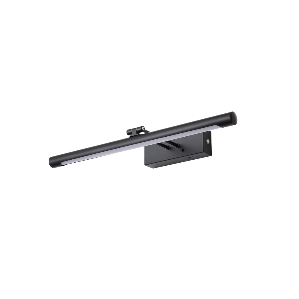 USB Oplaadbare schilderijlamp Holton zwart