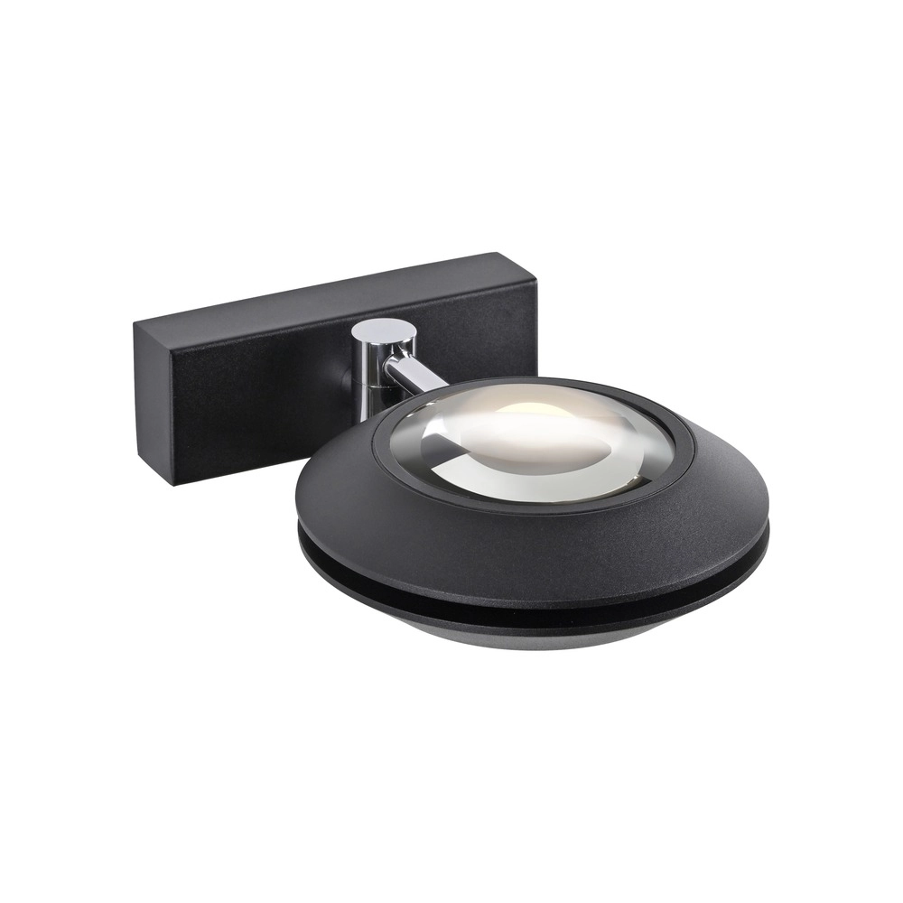 2L led wandlamp Pure Oculis black pearl Paul Neuhaus 4012248397008