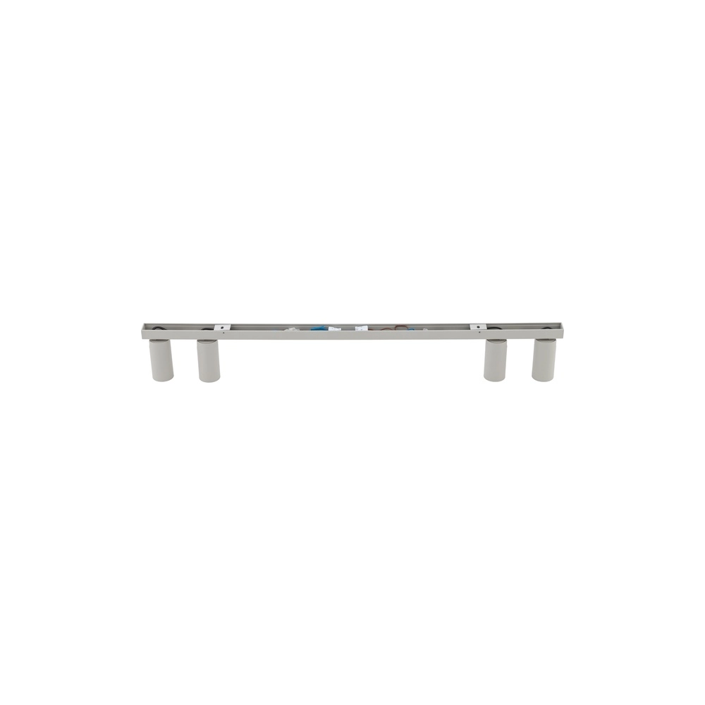 Opbouwspot 4x GU10 Fourty licht grijs Lyora 5903139114387