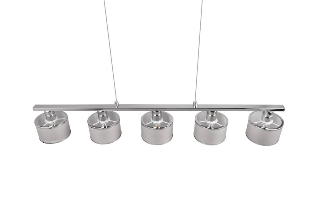 5-lichts hanglamp Kaprun recht 92cm Trio 4017807581157