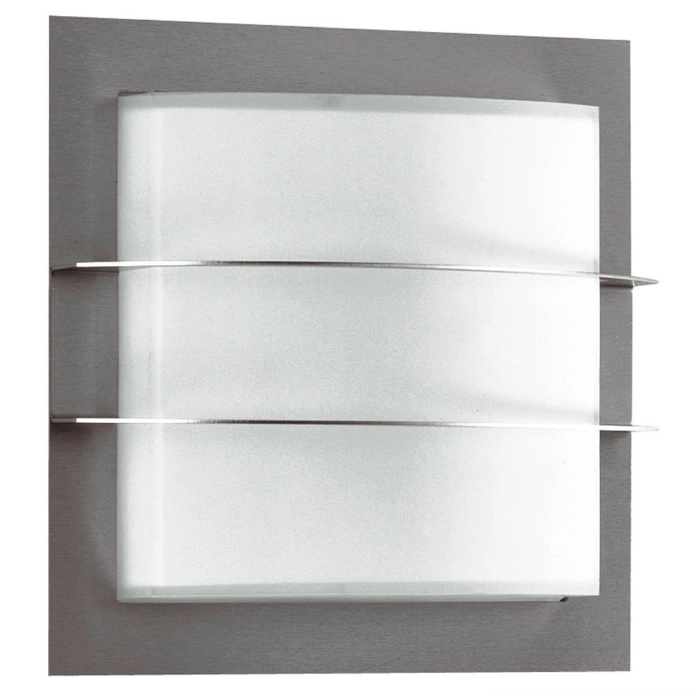 Rvs buitenlamp Square Design