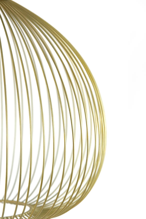 Gouden hanglamp Rilana Ø 45cm Light & Living 8717807649777