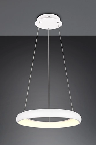 Led hanglamp Cardona wit - Ø 60cm