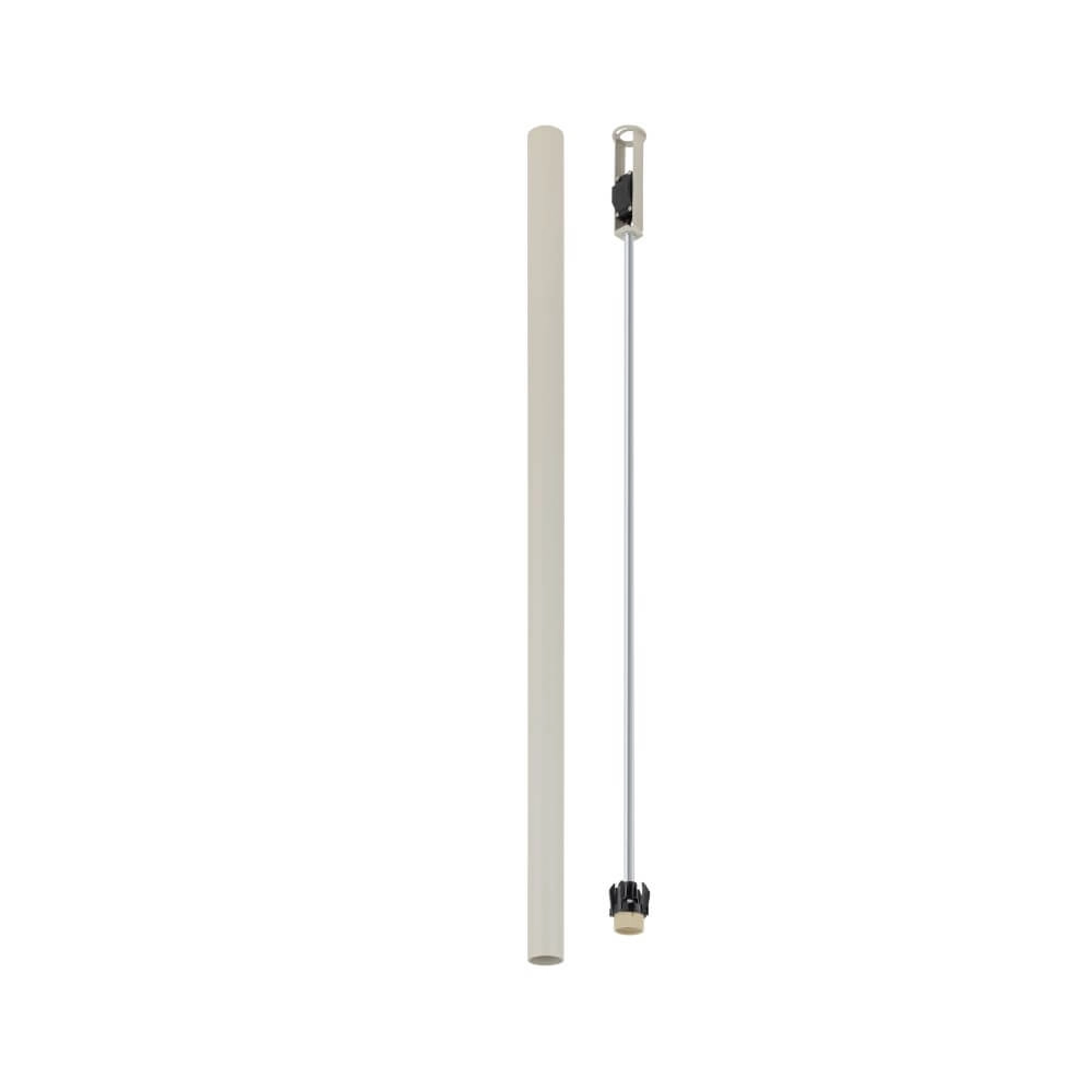 Lange opbouwspot Fourty L 90cm - lichtgrijs Lyora 5903139108959