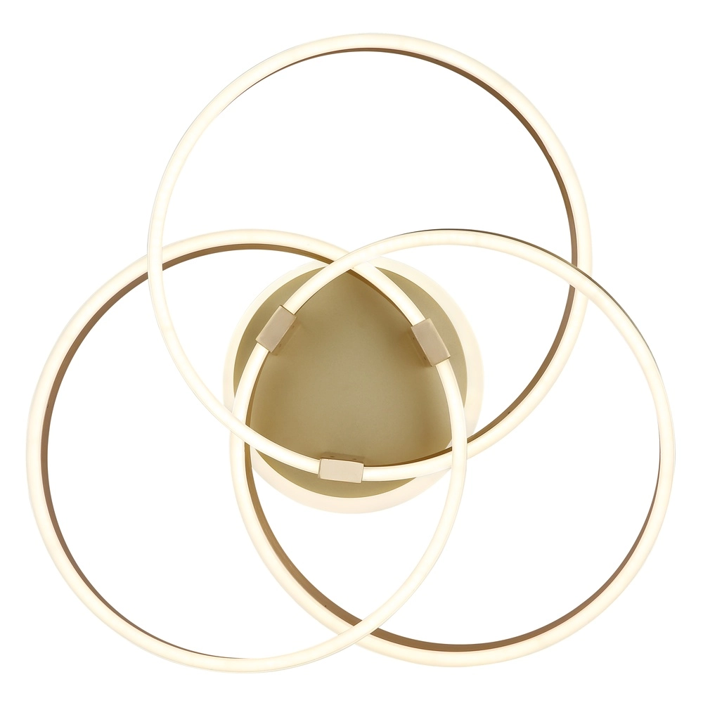 Gouden plafondlamp Herwig design Globo 9007371446452