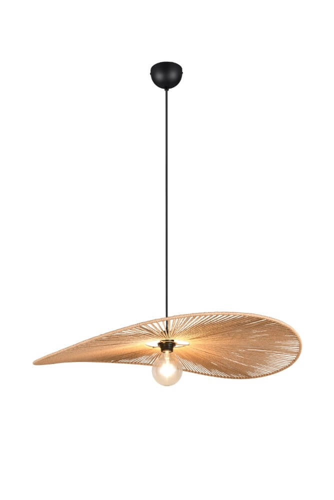 Grote japandi hanglamp Laurine Ø 78cm