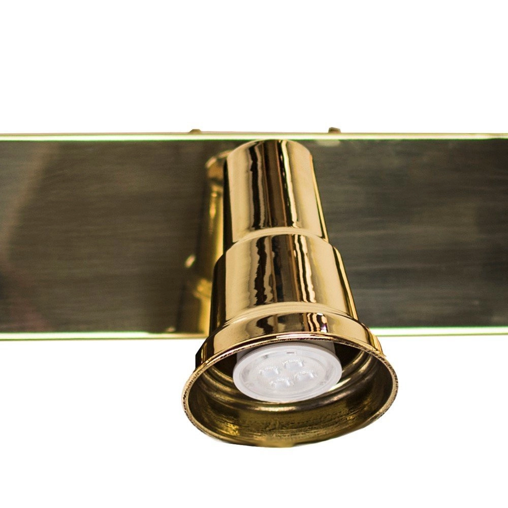 Landelijke lamp Spot Beam 3-lichts - antiek koper (ANT) Limehouse