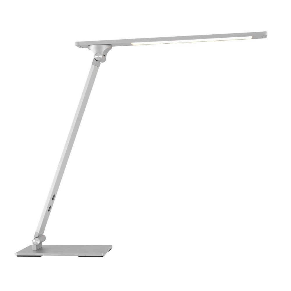Strakke bureaulamp Serenade LED grijs