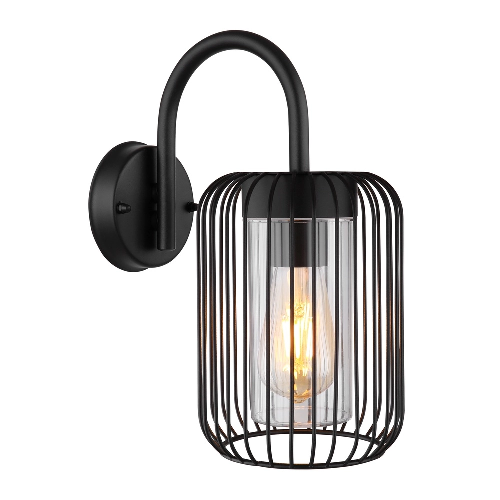 Wandlamp Nina zwart