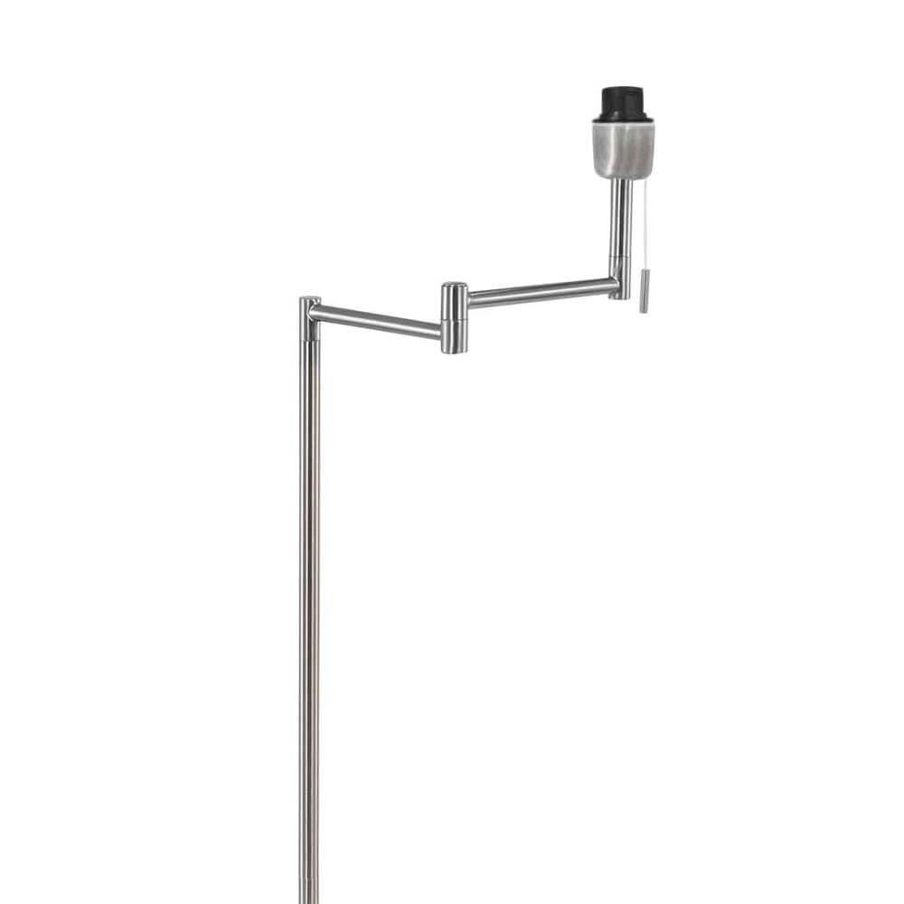 Vloerlamp Bella metaal met kap wit Steinhauer 8712746174526