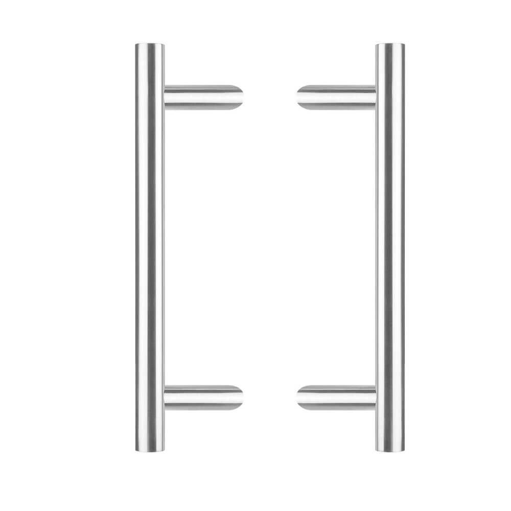 Deurgrepen T-vorm Gripon 50cm per paar RVS schuin