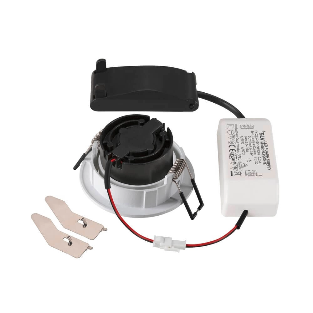 Ronde led spot New Tria 68 wit - 2700K - 705lm - 60g SLV 4024163277808