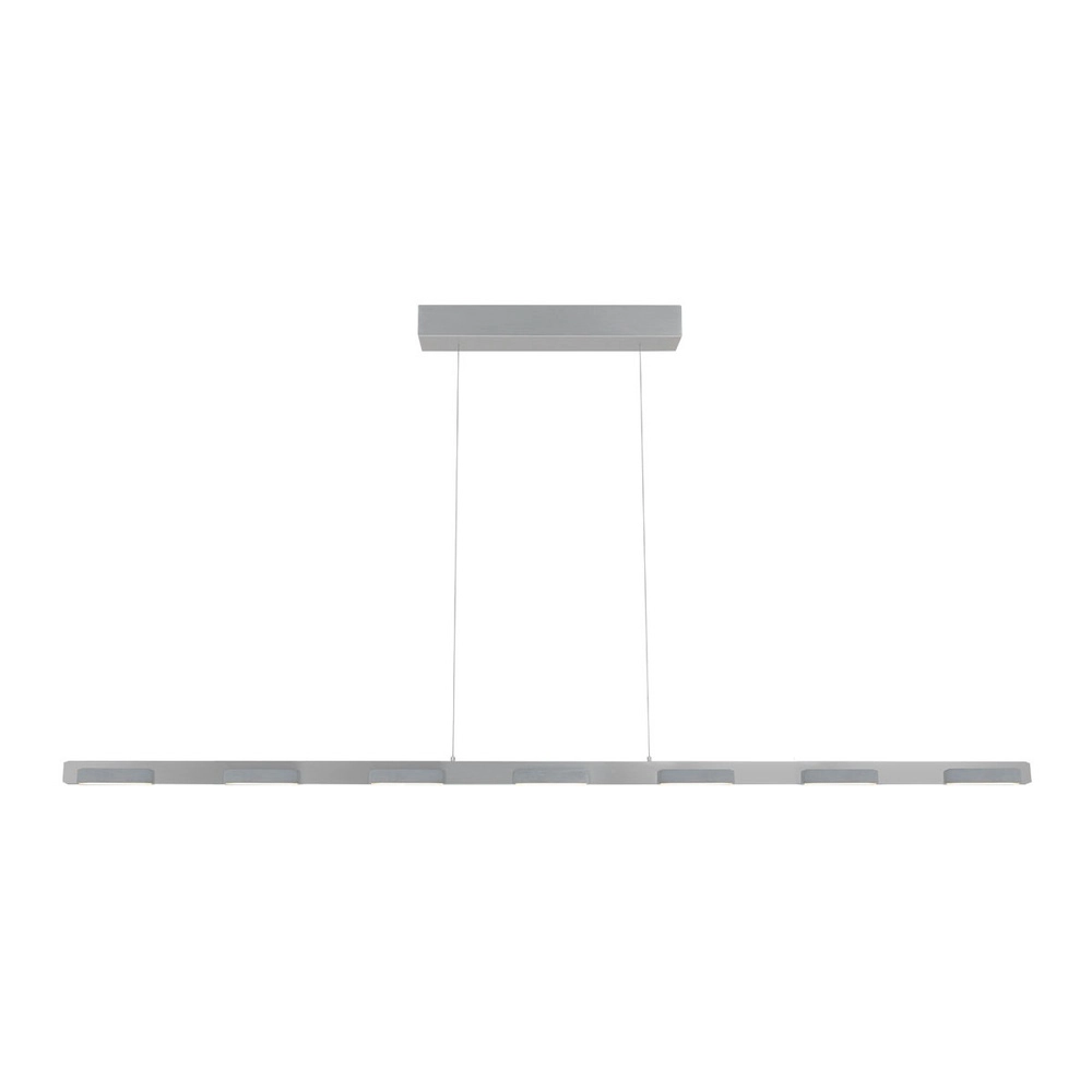 Strakke hanglamp Bloc metaalgrijs Steinhauer 8712746148268