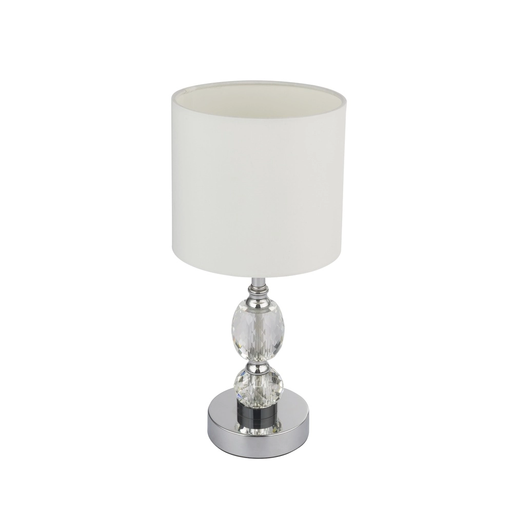 Klassieke schemerlamp Bronn chroom 34cm Globo 9007371379361