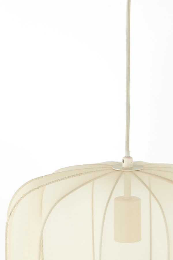 Japandi hanglamp Plumeria crème Ø 40cm Light & Living 8717807651398