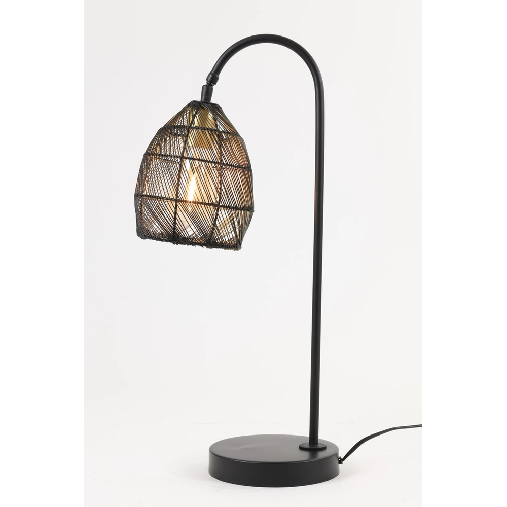 Tafellamp Meya zwart Light & Living 8717807333270