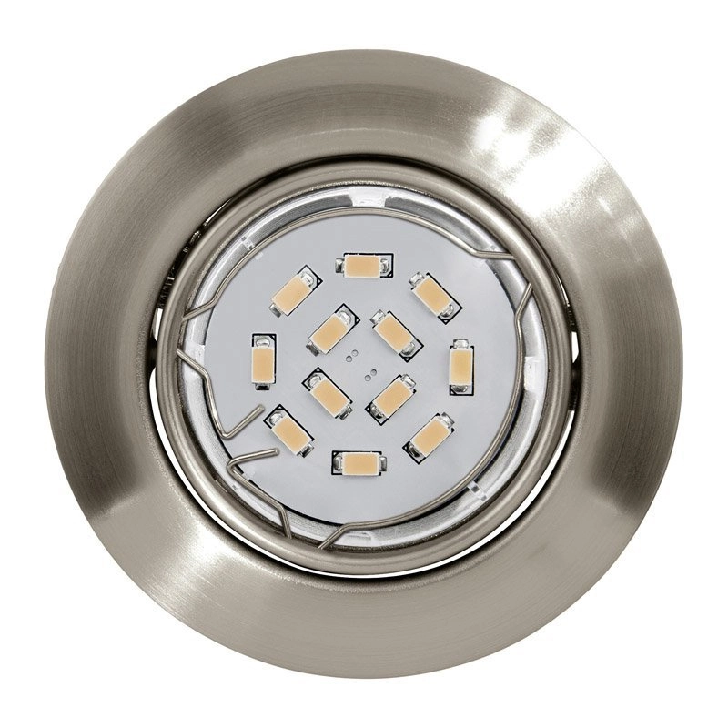 Ledspot Peneto Round 8,7cm nikkel mat
