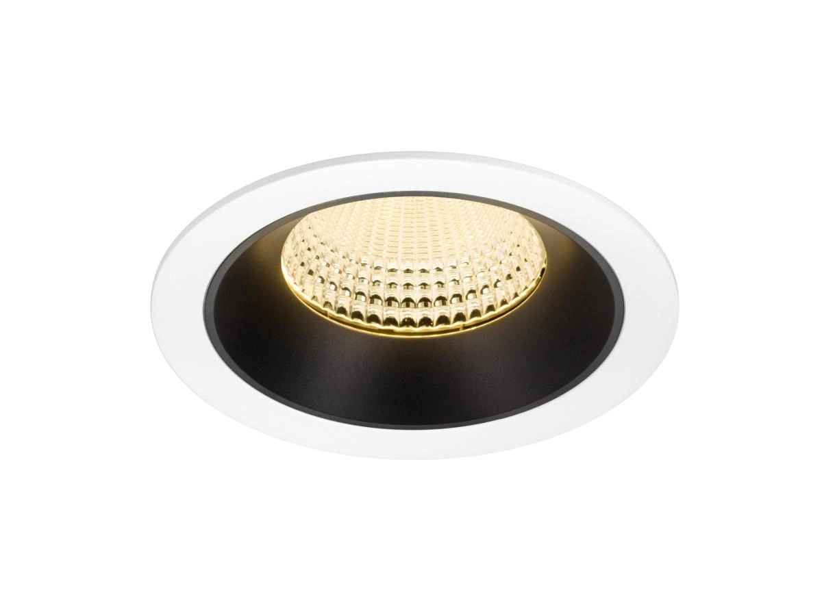 Inbouwspot Numinos XL wit/zwart 3000K - 55gr