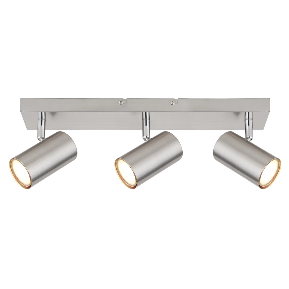 Plafondlamp 3-lichts Robby nikkel Globo 9007371436521