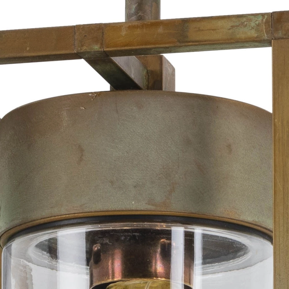 Messing hanglamp Maritiem 15cm bronsbruin Franssen 8021035013195