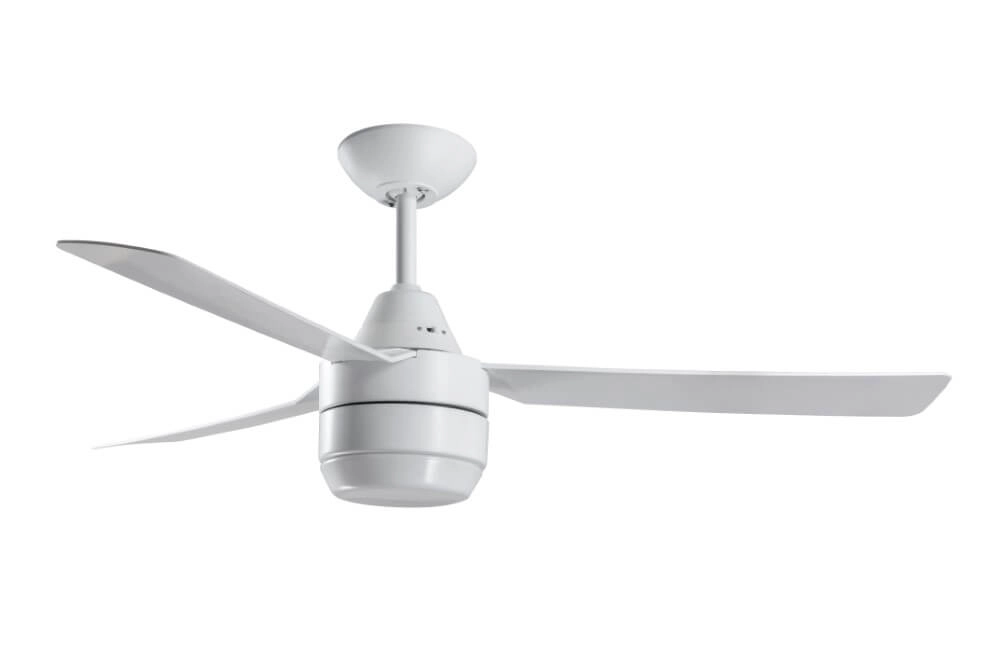 Plafondventilator wit met lamp Calypso Ø 122cm IP55