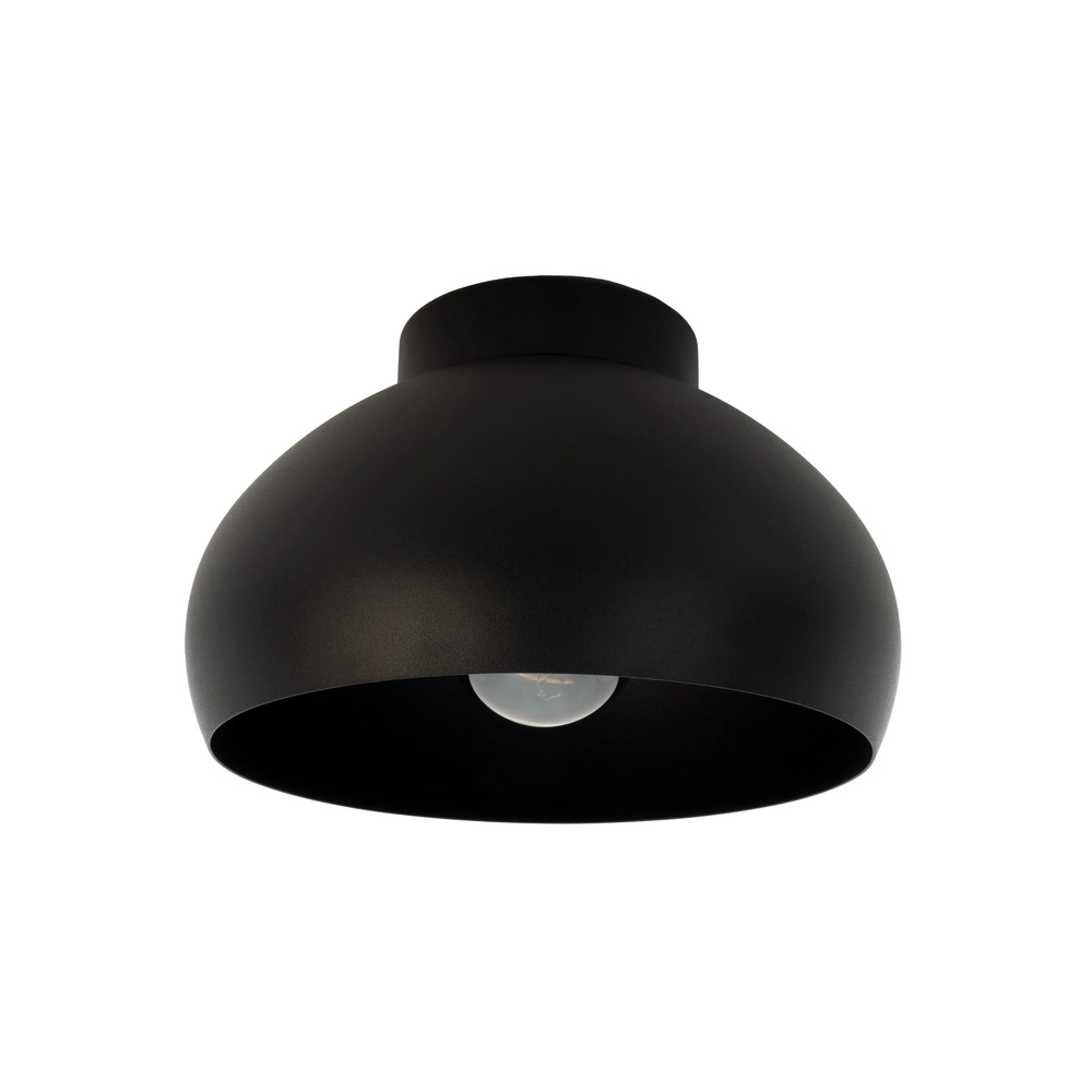 Zwarte plafonnière Mogano 2 Ø 17,5cm Eglo 9008606244584