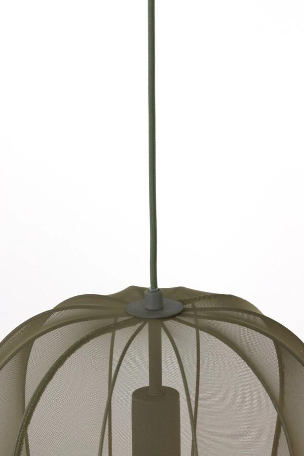 Groene hanglamp Plumeria Ø 34cm Light & Living 8717807651442