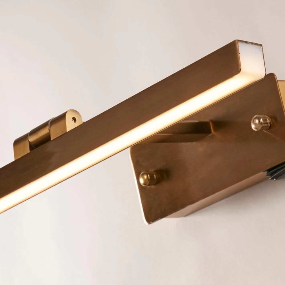 Schilderijlamp Corfu goud 40cm Searchlight 5053423255019