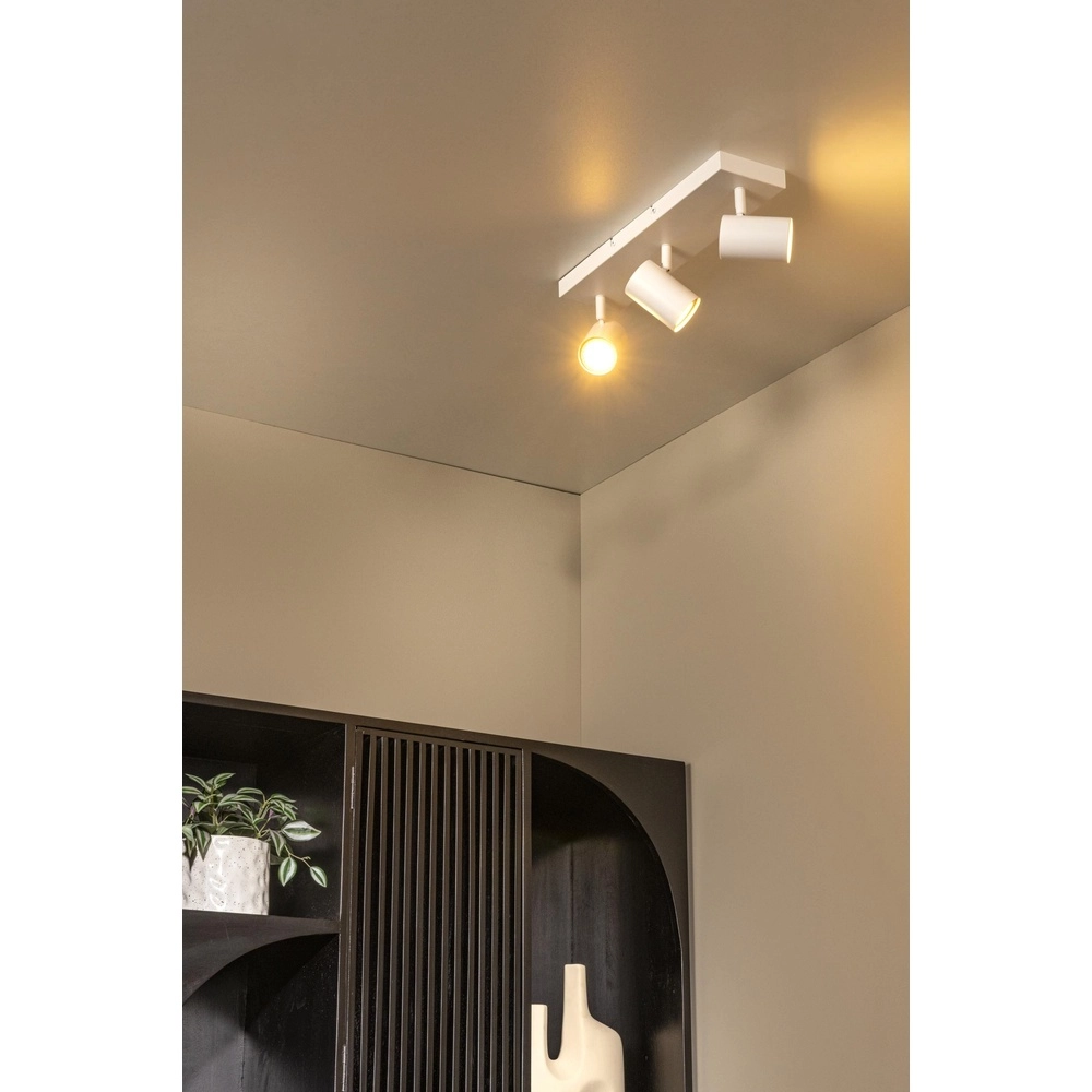 Plafondlamp Amigo 3-lichts wit Lucide 5411212531162