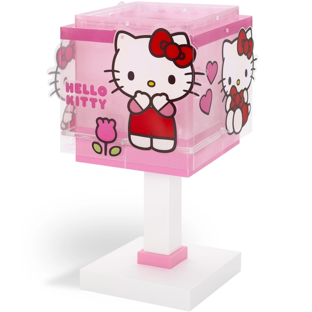 Tafellampje Hello Kitty roze