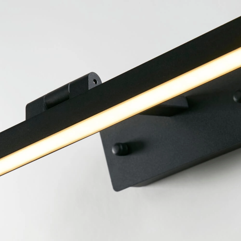 Schilderijlamp Corfu zwart 40cm Searchlight 5053423255002