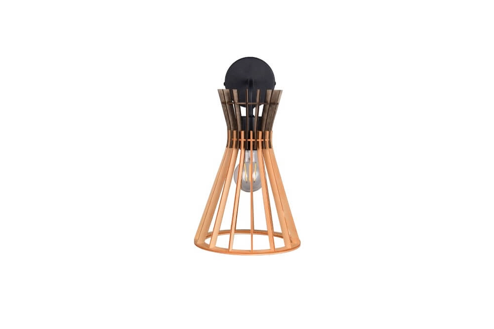 Design hanglamp Alice hout Trio 4017807637366