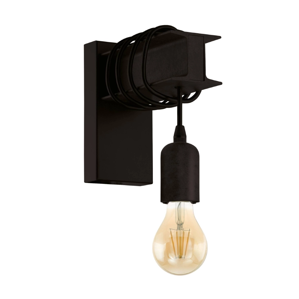 Wandlamp Townshend 6 zwart