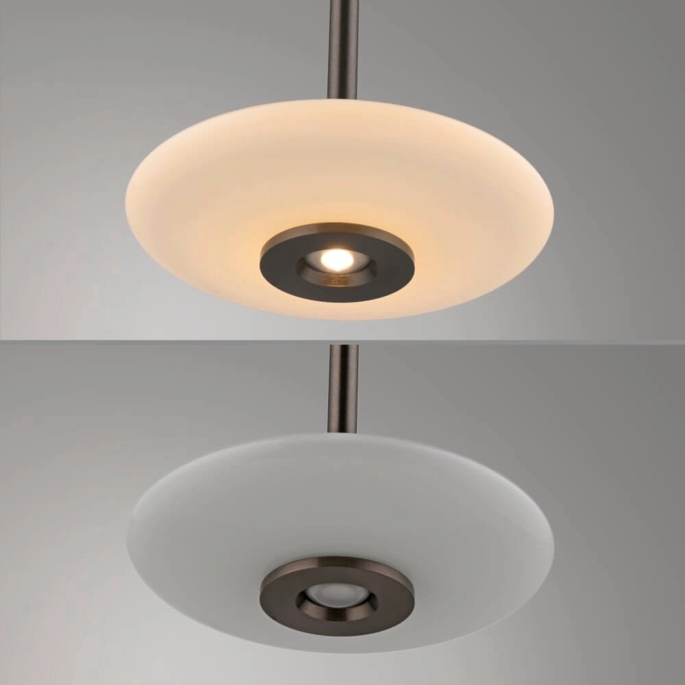 Hanglamp 3-lichts Pure Vitrum design bruin Paul Neuhaus 4012248382639
