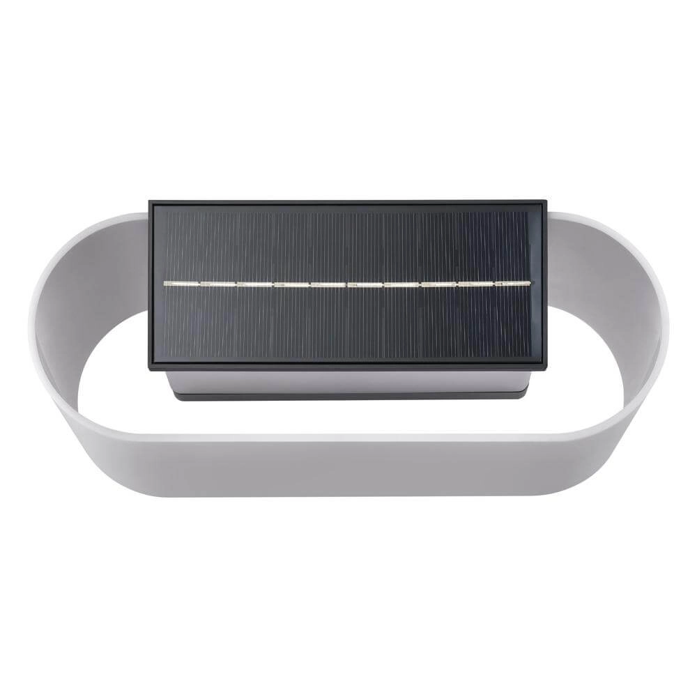 Solar wandlamp Piola zwart met wit Nordlux 5704924017537
