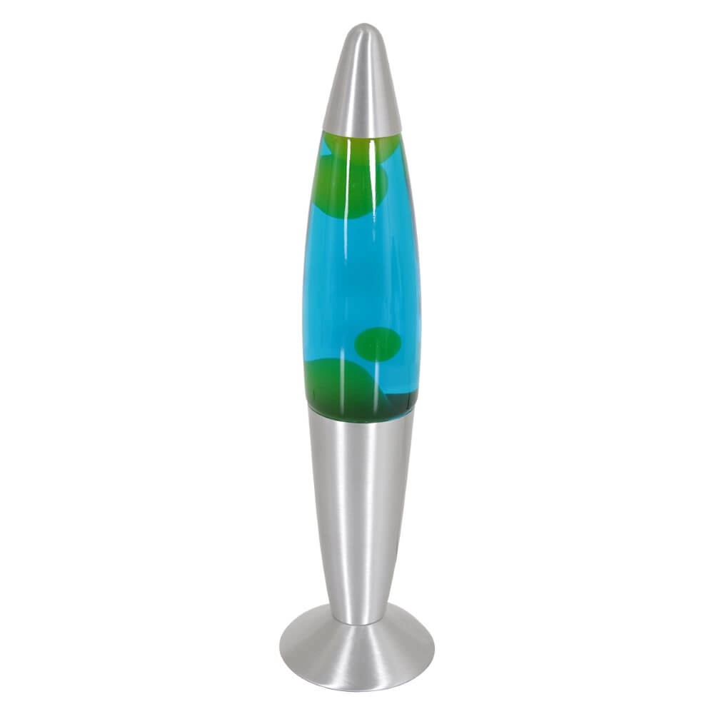 RVS lavalamp Volcan kogel
