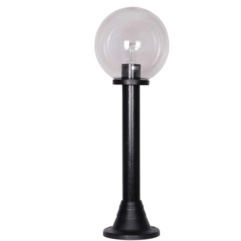 Bol lamp Bolano 76cm. staand clear