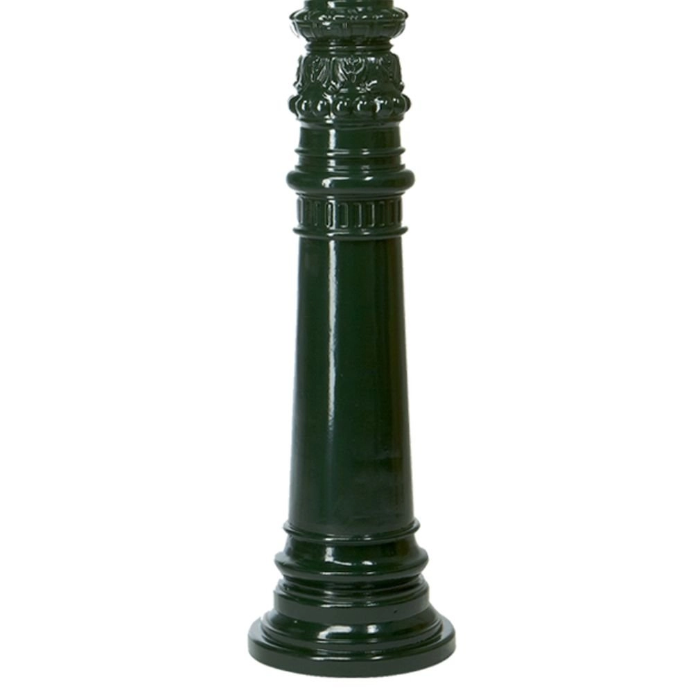 Nostalgische sokkelpaal Pole V4 zwart KS verlichting 8714732594844