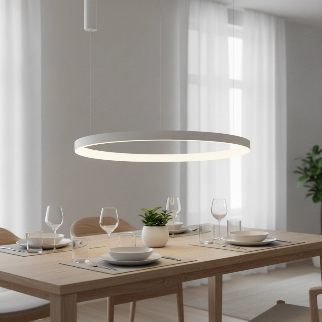 Design hanglamp Elowen wit Ø 98cm