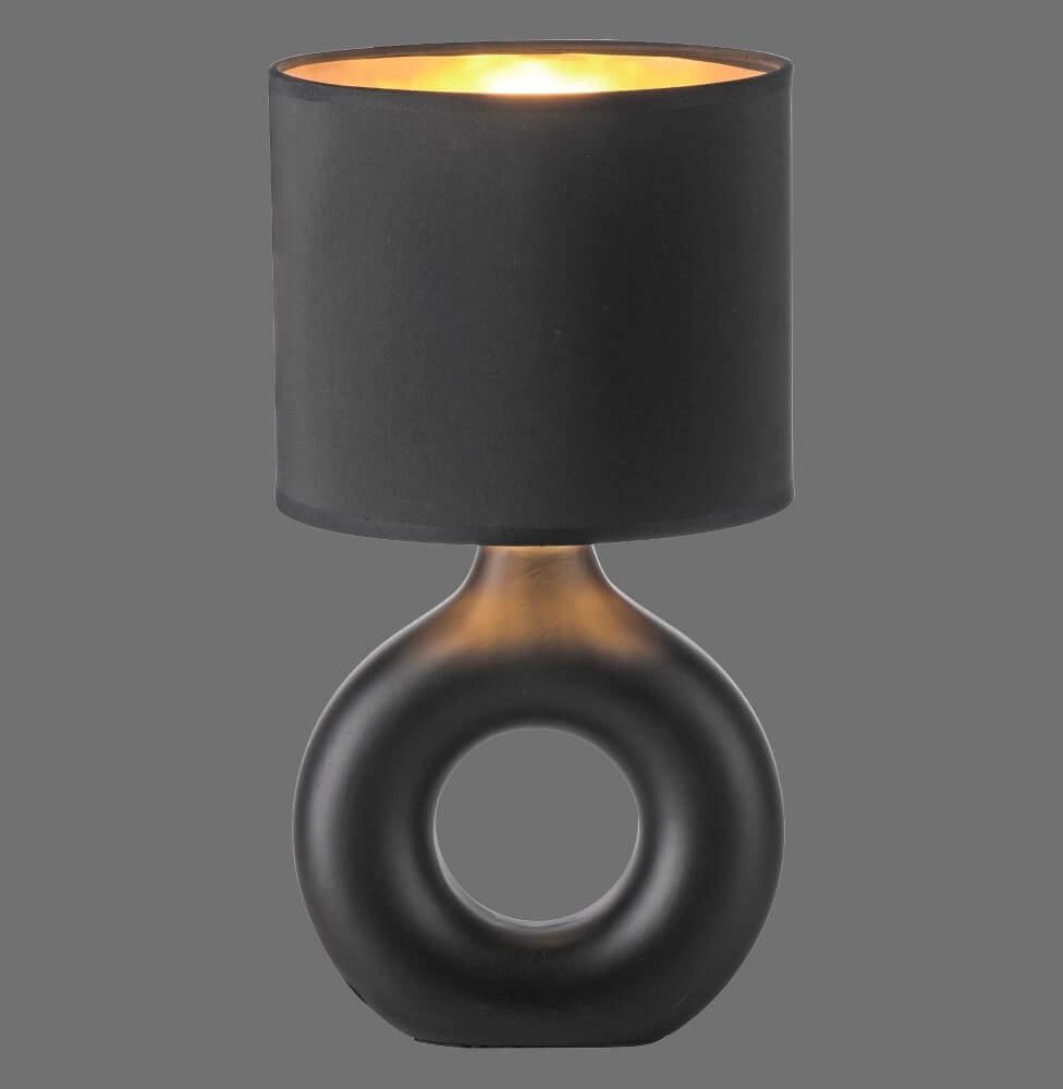 Tafellamp Carara zwart Just Light 4043689004842