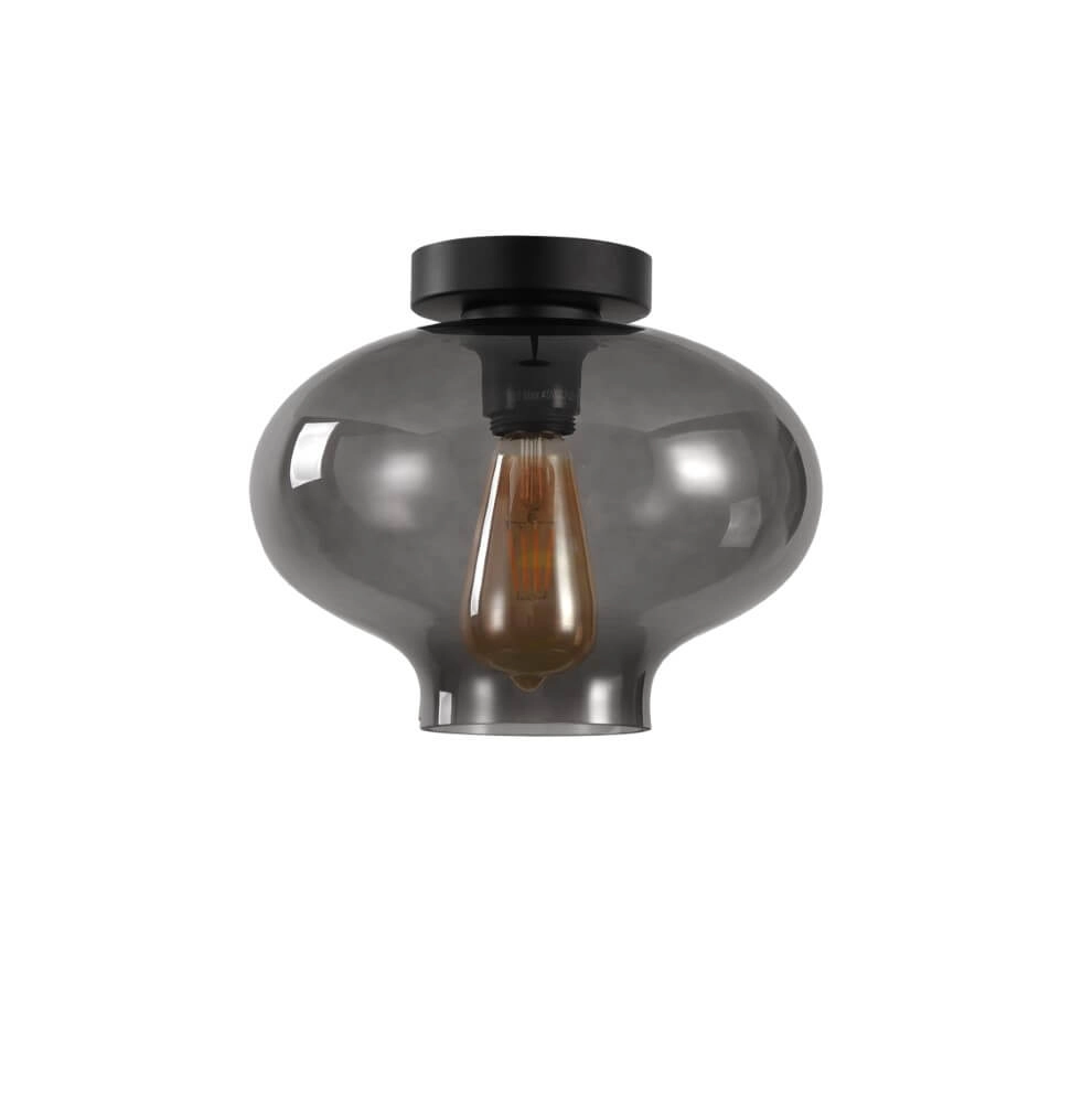 Plafondlamp Toronto met smoke glas Artdelight 8719831737840