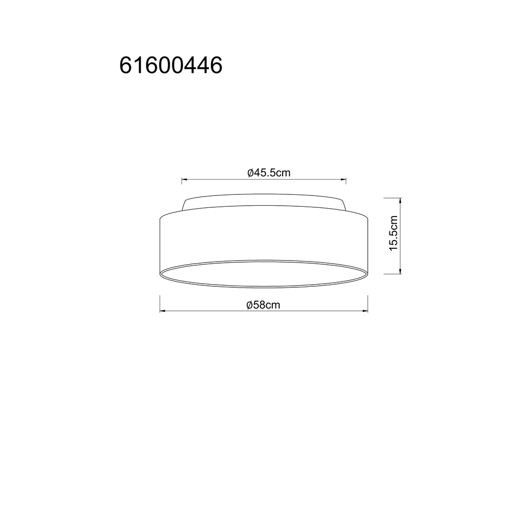 Plafondlamp Jule wit Globo 9007371589326