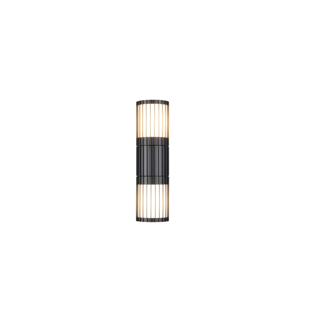 Wandlamp Volga 2-lichts antraciet Trio 4017807686982